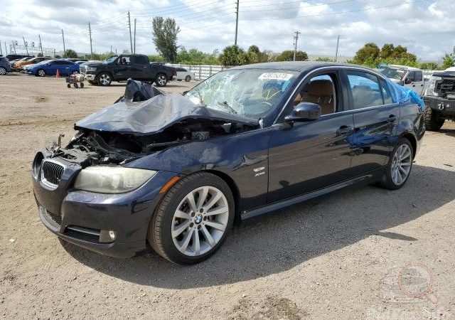 BMW E90 335 2009 Черный A35 3000 см3