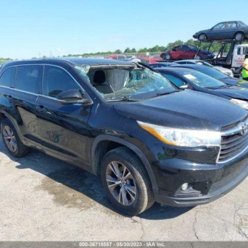 Toyota Highlander 2015 Черный 218 3500 см3