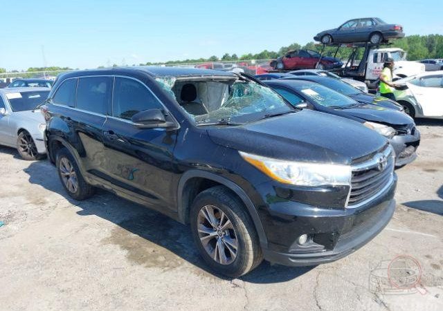 Toyota Highlander 2015 Черный 218 3500 см3