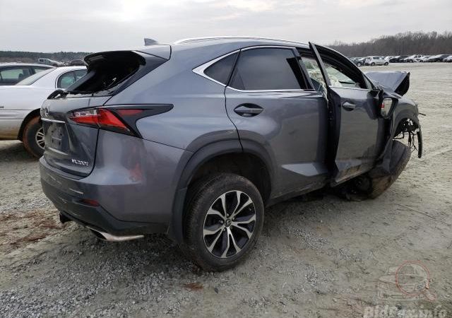 Lexus NX 200t 2017 Серый 1H9 2000 см3
