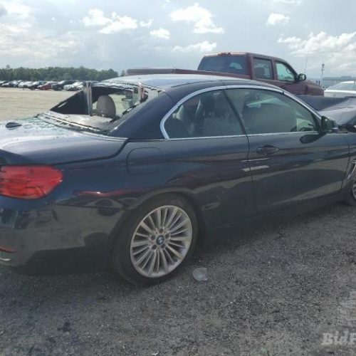 BMW F33 428i 2014 Темно-синий A89 2000 см3