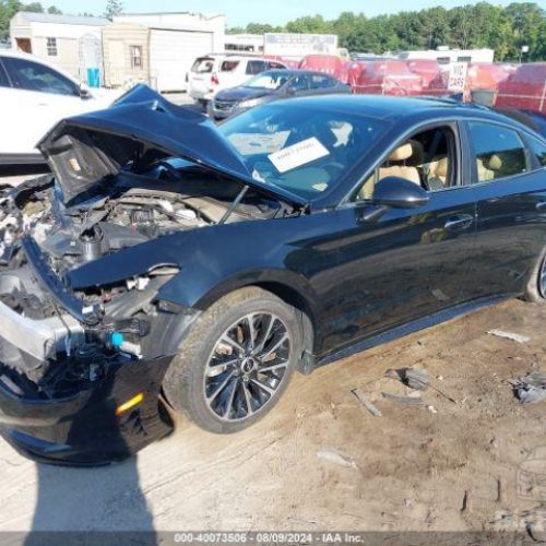 Hyundai Sonata DN8 2021 Черный S3B 1600 см3